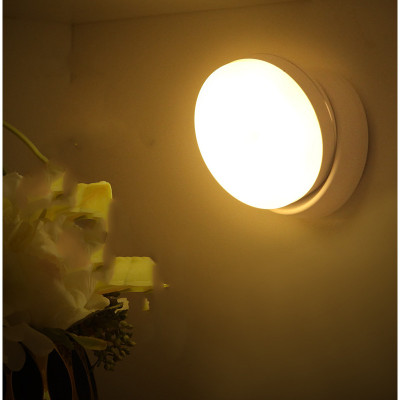 Đèn LED cảm ứng, cảm biến thông minh không dây, Pin sạc, nhận diện người có nam châm gắn tường xoay 360 độ làm đèn học, cho phòng ngủ, nhà vệ sinh, cho tủ quần áo, cầu thang, ban công, hành lang - MH2011