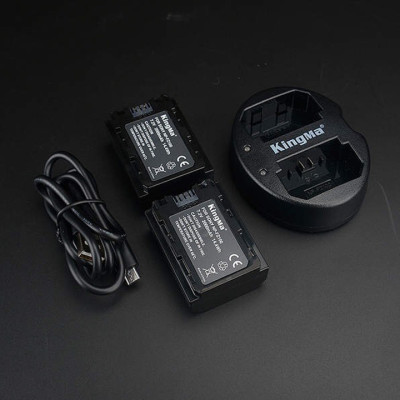 Bộ 2 pin sạc và đốc sạc đôi KingMa NP-FZ100 cho Sony A9 A7III A7RIII - Hàng chính hãng