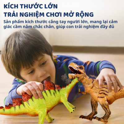 Mô hình khủng long mini cao su mềm Mideer Queen sized Simulated Dinosaur, jurassic world  T-rex spinosaurus