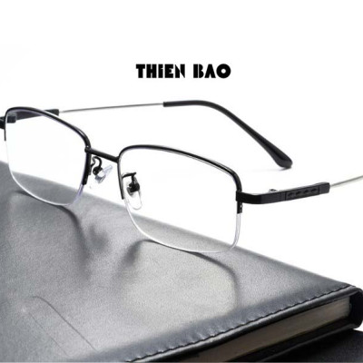 Kính lão thị, viễn thị càng hợp kim titan siêu dẻo xẻ cước KVM367 loại I sáng rõ chuẩn độ, đeo rất êm ái