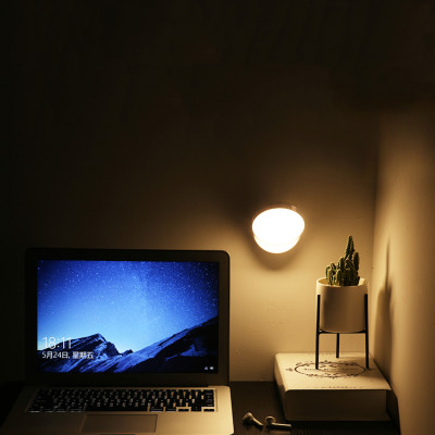 Đèn LED cảm ứng, cảm biến thông minh không dây, Pin sạc, nhận diện người có nam châm gắn tường xoay 360 độ làm đèn học, cho phòng ngủ, nhà vệ sinh, cho tủ quần áo, cầu thang, ban công, hành lang - MH2011