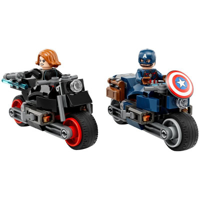 Đồ Chơi Lắp Ráp Cuộc Rượt Đuổi Captain America & Black Widow LEGO SUPERHEROES 76260