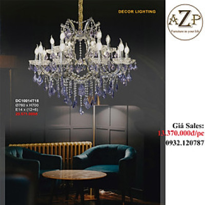 AZP - ĐÈN THẢ TRẦN (TAY) / ĐÈN TRANG TRÍ AZP-TT10014-T18 phong cách Tân Cổ Điển, hàng nhập khẩu AZP