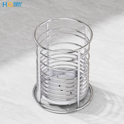 Ống đựng đũa muỗng thìa để bàn inox 304 Hobby home decor OD4