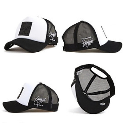 Nón kết, mũ lưỡi trai Thuglife vải kaki phối lưới form chuẩn thời trang siêu đẹp (Ảnh thật)