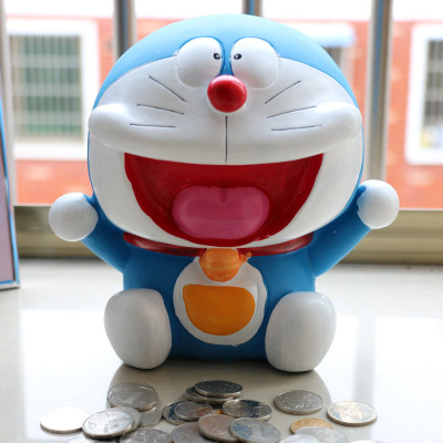 Ống Tiết Kiệm Doraemon Piggy Bank Quà Tặng_ Hàng Chính Hãng