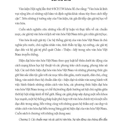 Các Giá Trị Văn Hóa Việt Nam Chuyển Từ Truyền Thống Đến Hiện Đại (Tái bản 2025)