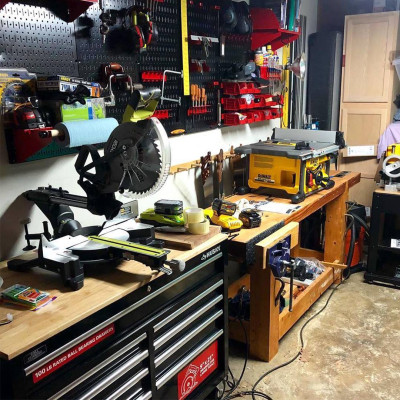 Bảng Treo Đồ Nghề Pegboard Cơ Khí SMLIFE S1 Black - Lưu Trữ Trưng Bày Dụng Cụ Sửa Chữa Thông Minh Dễ Tìm Kiếm