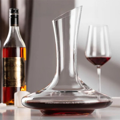 Bình chiết vang thủy tinh pha lê Tiệp Khắc 1250 ml