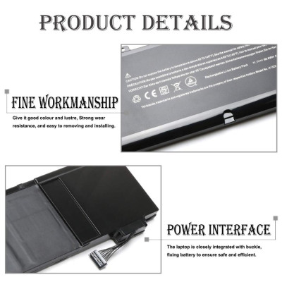 Pin Tương Thích Cho Macbook Pro 13 Inch A1278 A1322 Mid 2009 2010 Early 2011 2012 TEEEMO PC Hàng Nhập Khẩu New Seal