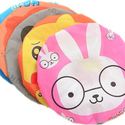 COMBO 2 Mũ Tắm Trùm Đầu CUTE Tránh Ướt Tóc Khi Tắm , Ủ Dưỡng Tóc Đa Năng - Giao Màu Ngẫu Nhiên - GD010-2