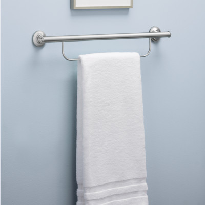 Tay vịn kèm thanh vắt khăn 60cm Moen - LR2350DCH 