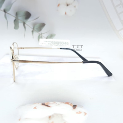 GỌNG KÍNH THỜI TRANG DÀNH CHO NỮ, PHOM TRÒNG LỤC GIÁC, CHẤT LIỆU TITANIUM, CHÍNH HÃNG CHALLENGER C22034