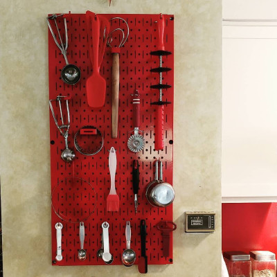Bảng Treo Đồ Nghề Pegboard Cơ Khí SMLIFE D1 Red - Lưu Trữ Trưng Bày Dụng Cụ Sửa Chữa Thông Minh Dễ Tìm Kiếm