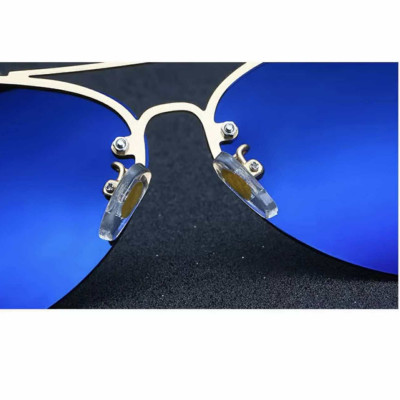 Kính râm nam kiểu dáng phi công không viền + Tặng hộp đựng, khăn lau