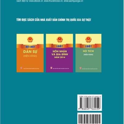 Các tình huống thường gặp trong lĩnh vực hôn nhân và gia đình - bản in 2024