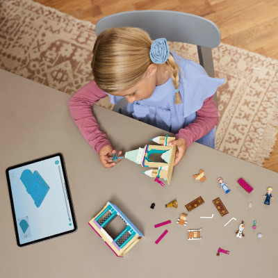 LEGO DISNEY PRINCESS 43265 Đồ Chơi Lắp Ráp Lâu Đài Băng Giá Arendelle (177 Chi Tiết)