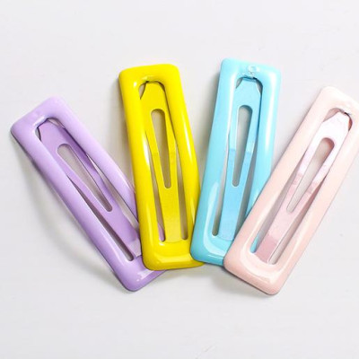 Kẹp tóc kim loại mẫu Hàn KAH63 hình vuông mẫu HOT (chọn mầu)
