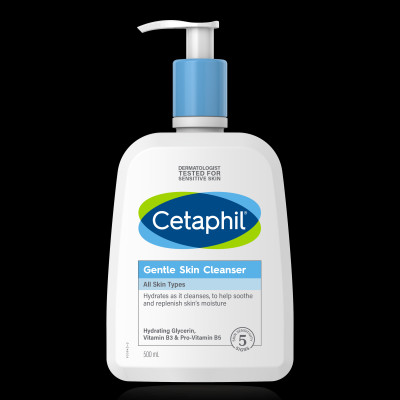 Sữa Rửa Mặt Cetaphil Gentle Skin Cleaner (500ml) + Tặng kèm khẩu trang vải