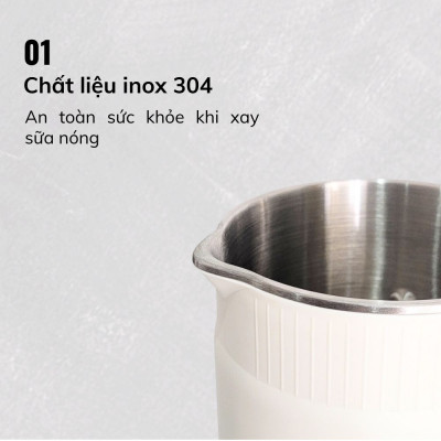 Máy Làm Sữa Hạt Daewoo 1.2L DWSM-1512, tặng Cẩm Nang 50 Công Thức - Máy Xay Nấu Đa Năng - Hàng chính hãng