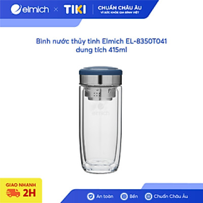 Bình nước thủy tinh Elmich EL-8350T041 dung tích 415ml