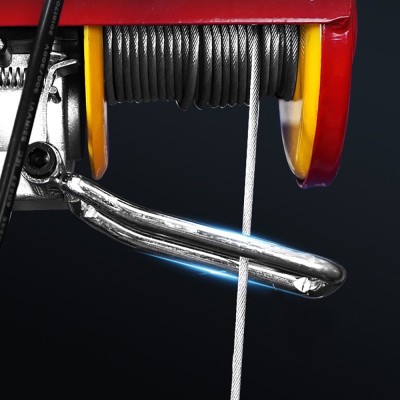 Bộ Tời Điện PA200 (100/200kg) Kèm Rùa Điện Giúp Di Chuyển Tời Điện Dễ Dàng, Nâng Kéo Hàng Hóa Linh Hoạt - Hàng Chính Hãng (Giao Màu Ngẫu Nhiên)