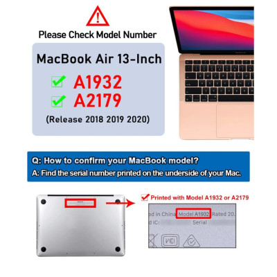 Pin A1965 Tương Thích Cho Macbook Air Retina 13 A1932 (Late 2018 & Mid 2019) Macbook Air 13 A2179 (Early 2020) TEEEMO PC Hàng Nhập Khẩu New Seal