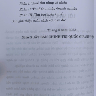 Cẩm nang thuế thu nhập cá nhân, thuế thu nhập doanh nghiệp