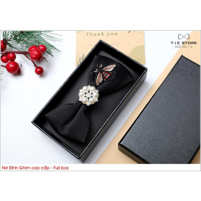 NHIỀU MẪU - Nơ Chú Rể Cao Cấp, Nơ Đính Phụ Kiện Độc Đáo - Full Box