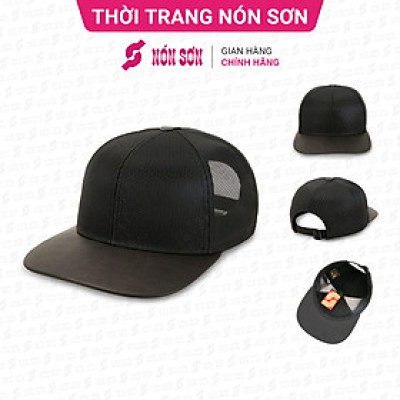 Mũ snapback hiphop nam nữ NÓN SƠN chính hãng MC210AK-ĐN1