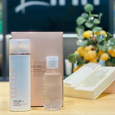 Set kem chống nắng Sum Cooling Watery Sun Block SPF50+/PA+++