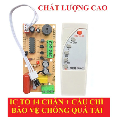 (Bản tiếng Việt) Bộ Mạch Điều Khiển Từ Xa Cho Quạt Thông Minh – Giải Pháp Tiện Lợi, Dễ Dàng Sử Dụng!