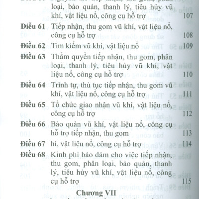 Luật Quản Lý, Sử Dụng Vu Khí, Vật Liệu Nổ Và Công Cụ Hỗ Trợ Năm 2024