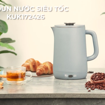 Ấm Đun Nước Siêu Tốc KUCHEN K172426 - Hàng Chính Hãng