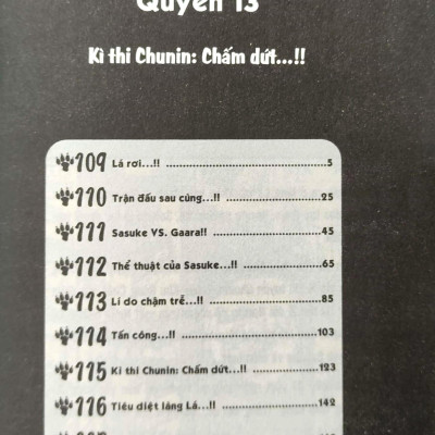 Naruto - Tập 13: Kì Thi Chunin: Chấm Dứt…!! (Tái Bản 2022)