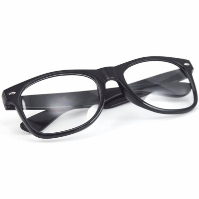 Kính xinh Mắt vuông nhựa Basic unisex thời trang cho Nam và Nữ