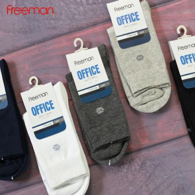 Combo 5 đôi Tất vớ dài, chất liệu cotton FREEMAN [SOF40...]