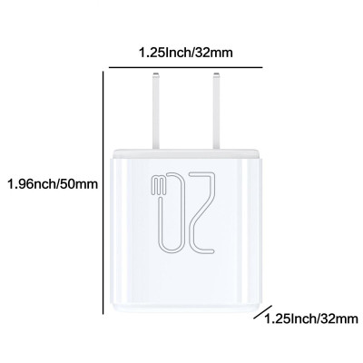 Sạc Nhanh Pisen Quick - Mr White Tiny USB-C 20W - Pisen CL1000