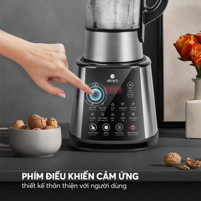 Máy làm sữa hạt Elmich CBE3902 mẫu mới 2023 điều khiển cảm ứng - Hàng chính hãng