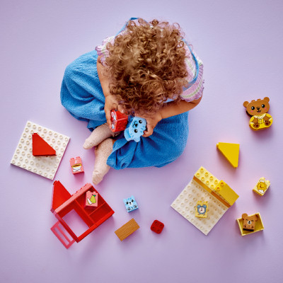 Đồ Chơi Lắp Ráp Phòng Ăn Và Phòng Ngủ Của Bé LEGO DUPLO 10414