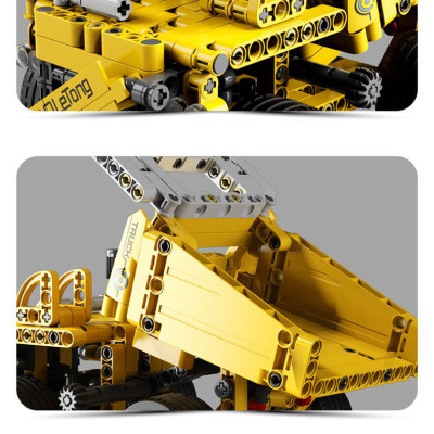 Bộ Đồ Chơi Lắp Ghép Xe Tải Với 338 Chi Tiết, Đồ Chơi Xếp Hình Cao Cấp Xe Tải, Đồ Chơi Mô Hình Xe Kỹ Thuật Công Trình Xây Dựng - Chính Hãng BABYBOSS.