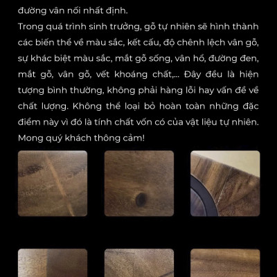 Feepie bàn đế nén cà phê đa năng gỗ óc chó Nam Mỹ