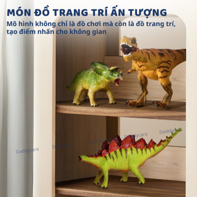 Mô hình khủng long mini cao su mềm Mideer Queen sized Simulated Dinosaur, jurassic world  T-rex spinosaurus