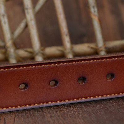 Thắt Lưng Da Bò Chính hãng COWATHER XF011 Nâu Vàng