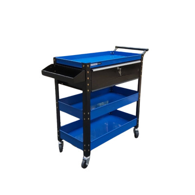 Xe đẩy dụng cụ 3 khay 1 ngăn kéo cao Stronger Tool