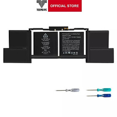 Pin Tương Thích Cho Macbook Pro Retina 15 Inch A1990 2018 – 2019 TEEEMO PC Hàng Nhập Khẩu New Seal