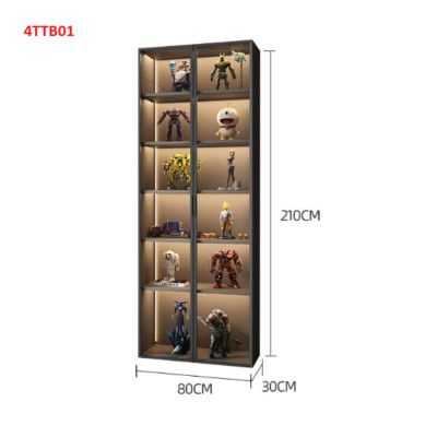 Tủ đựng túi xách cánh kính, tủ trưng bày sản phẩm cánh kính, tủ đa năng  4TTB01 - Nội thất lắp ráp Viễn Đông Adv