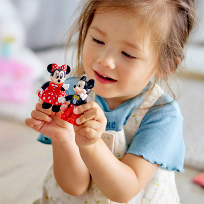 Đồ Chơi LEGO Duplo Đoàn Tàu Sinh Nhật Của Mickey & Minnie 10941  Cho Bé Trên 2 Tuổi