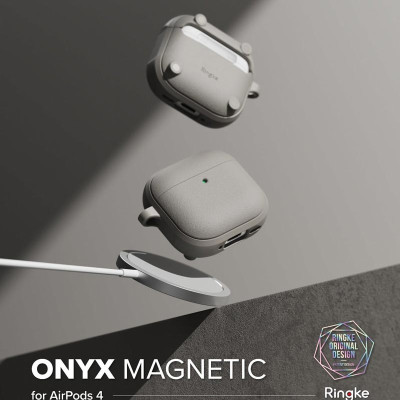 Vỏ ốp dành cho AirPods 4 RINGKE Onyx Magnetic - Hàng Chính Hãng