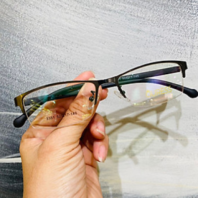 Gọng kính cận 3351 58002 hợp kim cước OURESS thời trang nam nữ siêu nhẹ siêu bền